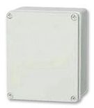 ENCLOSURE, DIN RAIL, POLYCARBONATE, GRAY