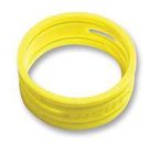 CODING RING, YELLOW, XLR-CONNECTOR