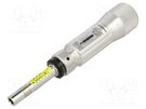 Screwdriver; torque; TORSIOMAX; 157mm; Mounting: 1/4" (F6,3mm) STAHLWILLE