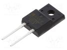 Diode: Schottky rectifying; SiC; THT; 650V; 10A; TO220FP-2; tube BASiC SEMICONDUCTOR
