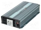 Converter: DC/AC; 1.2kW; Uout: 230VAC; 20÷33VDC; 333x184x70mm; 92% MEAN WELL