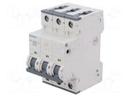 Circuit breaker; 230/400VAC; Inom: 80A; Poles: 3; Charact: C; 10kA SIEMENS