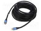 Cable; HDCP 2.2,HDMI 1.4; HDMI plug,both sides; PVC; Len: 8m VENTION