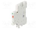 Signalling contacts; for DIN rail mounting; Contacts: SPDT; 0.1A SCHNEIDER ELECTRIC