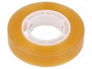 Packing tapes; ESD; L: 32.9m; W: 12mm; Thk: 0.06mm; colourless DESCO EUROPE