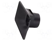 Nozzle; for soldering fume absorber; ESD; 155x90mm METCAL