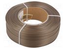 Filament: PLA; 1.75mm; pearl gold; 185÷225°C; 1kg; ROSA-4172 ROSA 3D