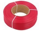 Filament: PLA; 1.75mm; red (ruby); 185÷225°C; 1kg; ROSA-4172 ROSA 3D