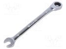 Wrench; combination spanner,with ratchet; 10mm BETA