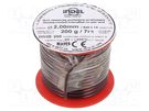 Coil wire; double coated enamelled; 2mm; 0.2kg; -65÷200°C INDEL