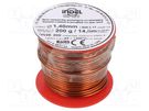 Coil wire; double coated enamelled; 1.4mm; 0.2kg; -65÷200°C INDEL