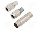 Coupler; M12; PIN: 8; Cat: 6a; shielded; for cable; IDC; straight PHOENIX CONTACT