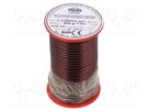 Coil wire; double coated enamelled; 2.5mm; 0.5kg; -65÷200°C INDEL