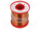 Coil wire; double coated enamelled; 2.5mm; 1kg; -65÷200°C INDEL