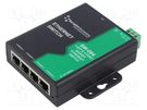 Switch Ethernet; unmanaged; Number of ports: 5; 5÷30VDC; RJ45,SFP BRAINBOXES