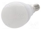 LED lamp; neutral white; E14; 230VAC; 806lm; 7W; 180°; 4000K TOSHIBA LED LIGHTING