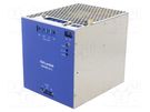 Power supply: switched-mode; for DIN rail; 960W; 24VDC; 40A; 95% TDK-LAMBDA