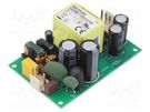 Power supply: switched-mode; open; 60W; 80÷305VAC; 15VDC; 4000mA RECOM
