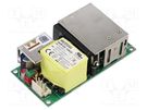 Power supply: switched-mode; open; 130W; 85÷264VAC; 15VDC; 8.66A RECOM