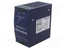 Power supply: switched-mode; for DIN rail; 120W; 12VDC; 10A; 84% TDK-LAMBDA