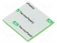 Tape: heat transfer; W: 30mm; L: 30mm; Thk: 2mm; 1.5W/mK AG TERMOPASTY