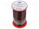 Coil wire; double coated enamelled; 1.8mm; 0.5kg; -65÷200°C INDEL