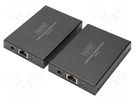 Device: KVM switch; HDCP 1.4,HDMI 1.3,USB 1.1; black; 150m DIGITUS