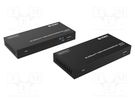 Device: KVM switch; HDBaseT™,HDCP 2.2,HDMI 2.0,USB 1.1; black DIGITUS