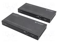 Device: KVM switch; black; HDBaseT™,HDCP 2.2,HDMI 2.0,USB 2.0 DIGITUS