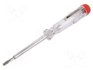 Screwdriver: voltage tester IRIMO