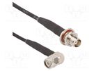Times LMR-200; Cable: coaxial; TNC,both sides; 0.305m; male AMPHENOL RF
