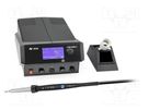 Hot air soldering station; digital,with knob; 150÷450°C; ESD ERSA