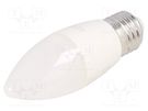 LED lamp; warm white; E27; 230VAC; 720lm; 8W; 160°; 3000K GTV Poland