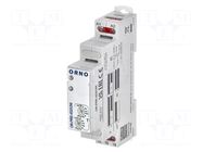 Automation module: timer; 1s÷10days; SPDT; 12÷240VAC; 12÷240VDC ORNO