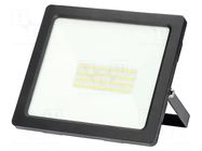 Lamp: LED flood light; 50W; 230VAC; 4000K; CRImin: 80; 150x178x35mm VIRONE