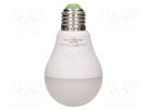 LED lamp; E27; 230VAC; 825lm; 7W; 360°; 4000K; CRImin: 80; 10m VIRONE