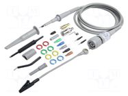 Probe: for oscilloscope; passive; 350MHz; 10: 1; 400V; In.imp: 10MΩ CAL TEST