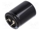 Capacitor: electrolytic; SNAP-IN; 2200uF; 100VDC; Ø30x40mm; ±20% SAMWHA