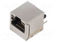 Connector: RJ45; socket; PIN: 8; shielded; 8p8c ADAM TECH