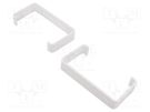 Accessories: holder for flat ducts; white; ABS; 110x55mm DOSPEL S.A.