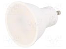 LED lamp; warm white; GU10; 230VAC; 410lm; 4.9W; 120°; 3000K GTV Poland