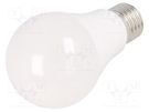 LED lamp; neutral white; E27; 230VAC; 11.5W; 200°; 4000K GTV Poland