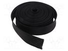 Polyester braid; ØBraid : 35÷60mm; polyester; black; -55÷150°C PARTEX