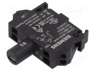 Illuminating unit; 22mm; 3SU1.5; Illumin: LED; for back plate SIEMENS