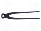Pliers; end,cutting; forged,blackened tool; 250mm; tag STANLEY