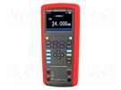 Meter: calibrator; loop; VDC: 200mV,30V; 0÷24mA; Interface: USB UNI-T