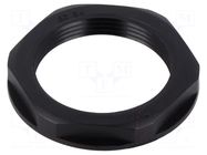 Nut; PG29; polyamide; black; Thread: PG; -20÷90°C BM GROUP