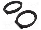 Spacer ring; MDF; 1524x2286mm; 6x9"; Chevrolet; impregnated; 2pcs. BASSER