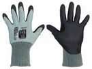 Protective gloves; Size: 8,M; green; Dexcut WONDER GRIP