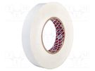 Tape: heat transfer; W: 25mm; L: 16.5m; Thk: 0.25mm; 1W/mK; white PPI